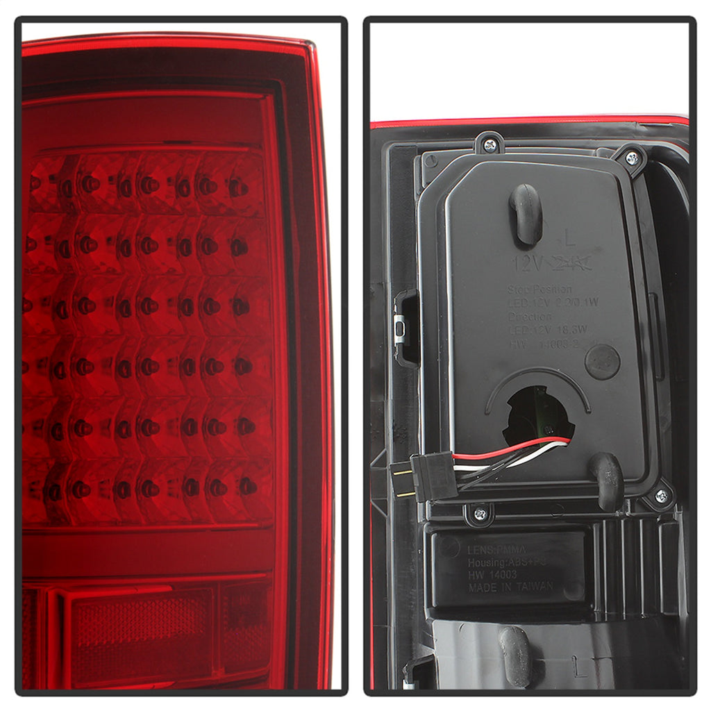 Spyder Auto 5082213 XTune Light Bar LED Tail Lights for Select Dodge Ram 1500, Dodge Ram 2500, Dodge Ram 3500, Ram 1500, Ram 2500, Ram