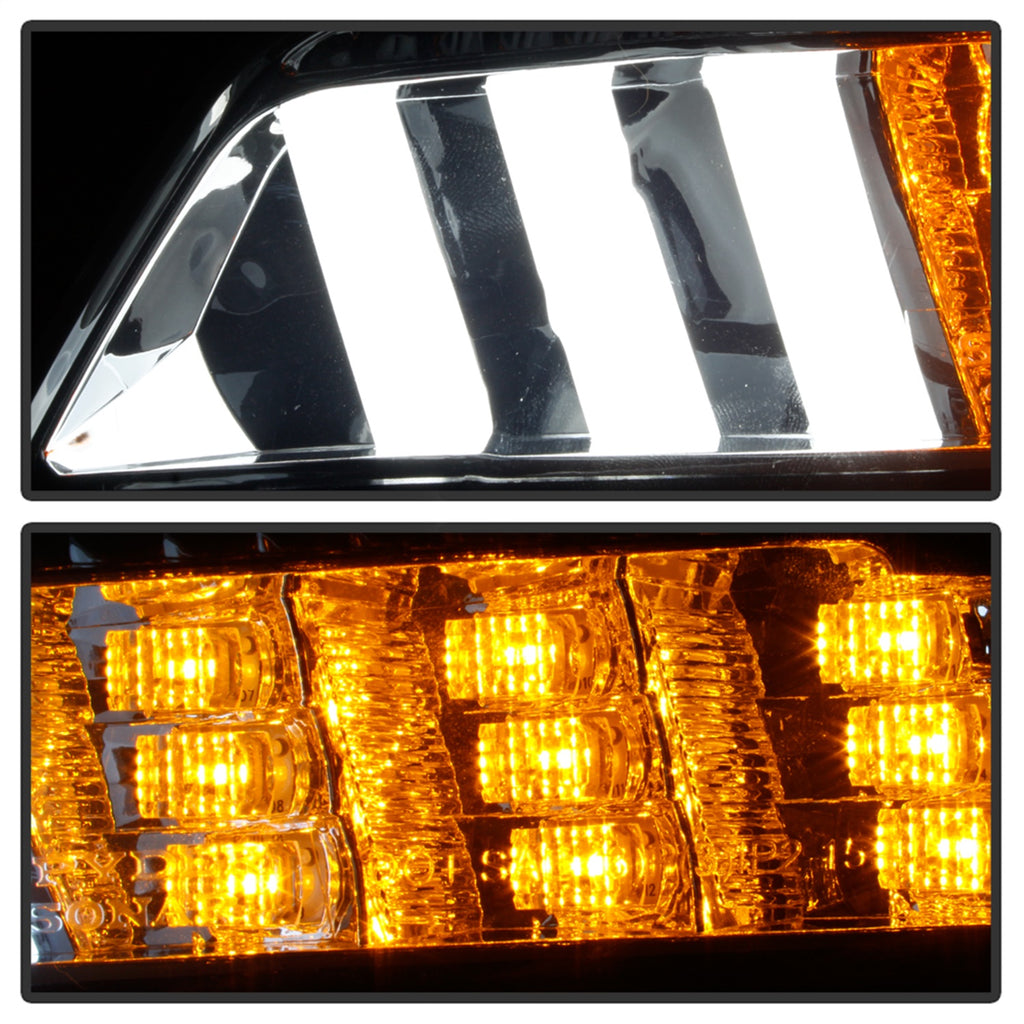 Spyder Auto 5082527 Front Bumper Lights for Select Ford Mustang