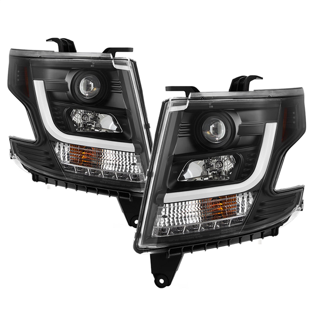 Spyder Auto 5082541 DRL LED Projector Headlights for Select Chevrolet Suburban, Chevrolet Suburban HD, Chevrolet Tahoe