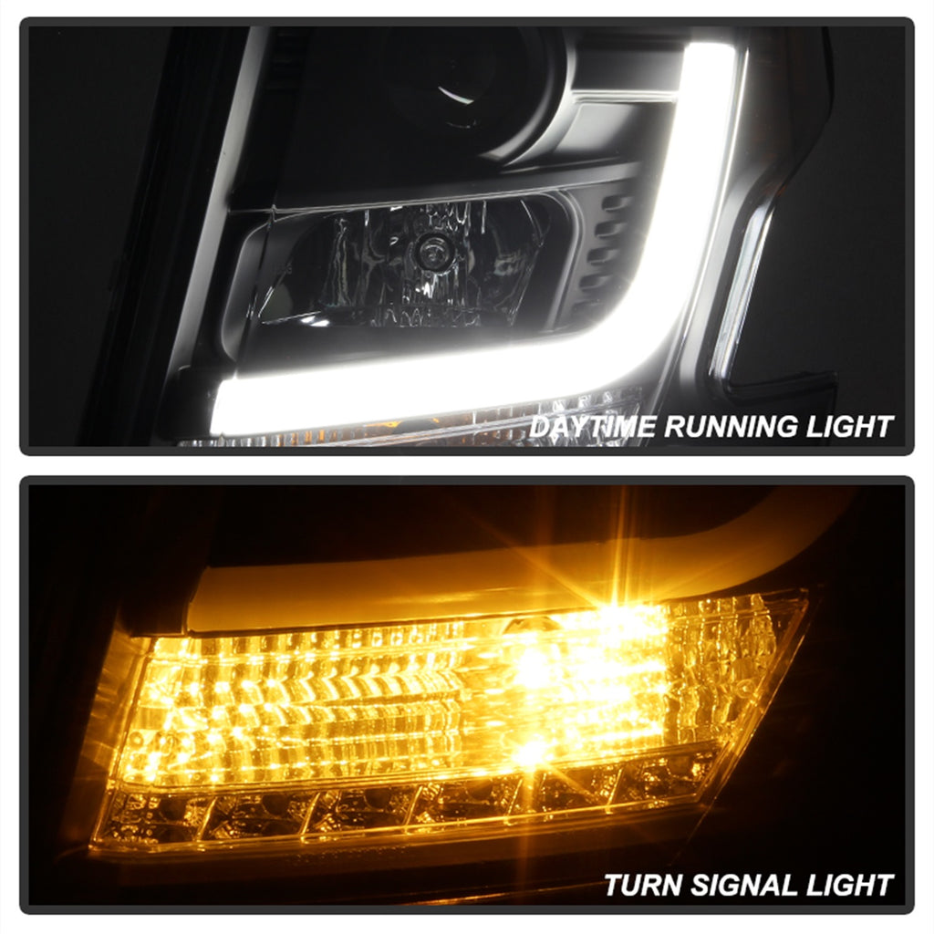 Spyder Auto 5082541 DRL LED Projector Headlights for Select Chevrolet Suburban, Chevrolet Suburban HD, Chevrolet Tahoe