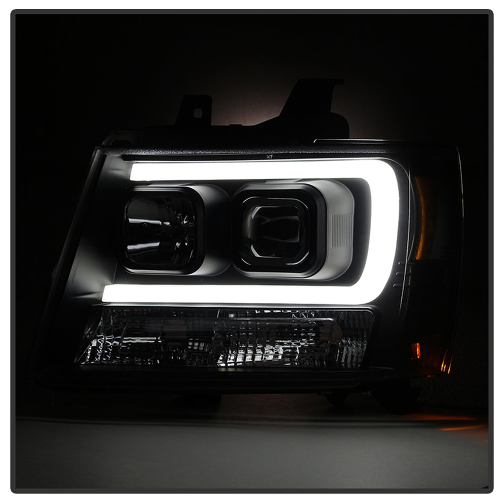 Spyder Auto 5082565 DRL LED Projector Headlights for Select Chevrolet Avalanche, Chevrolet Suburban 1500, Chevrolet Suburban 2500, Chevrolet Tahoe