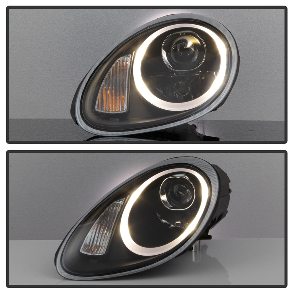 Spyder Auto 5083197 DRL Projector Headlights for Select Porsche Cayman