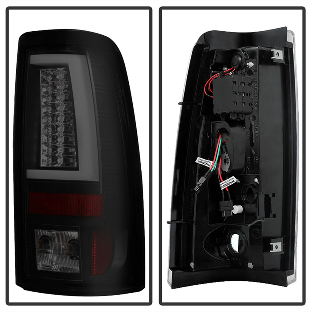 Spyder Auto 5083272 LED Tail Lights for Select Chevrolet Silverado 1500, Chevrolet Silverado Classic, Chevrolet Silverado HD, Chevrolet Silverado HD Classic, Chevrolet Silverado 2500, Chevrolet Silverado HD, Chevrolet Silverado HD Classic
