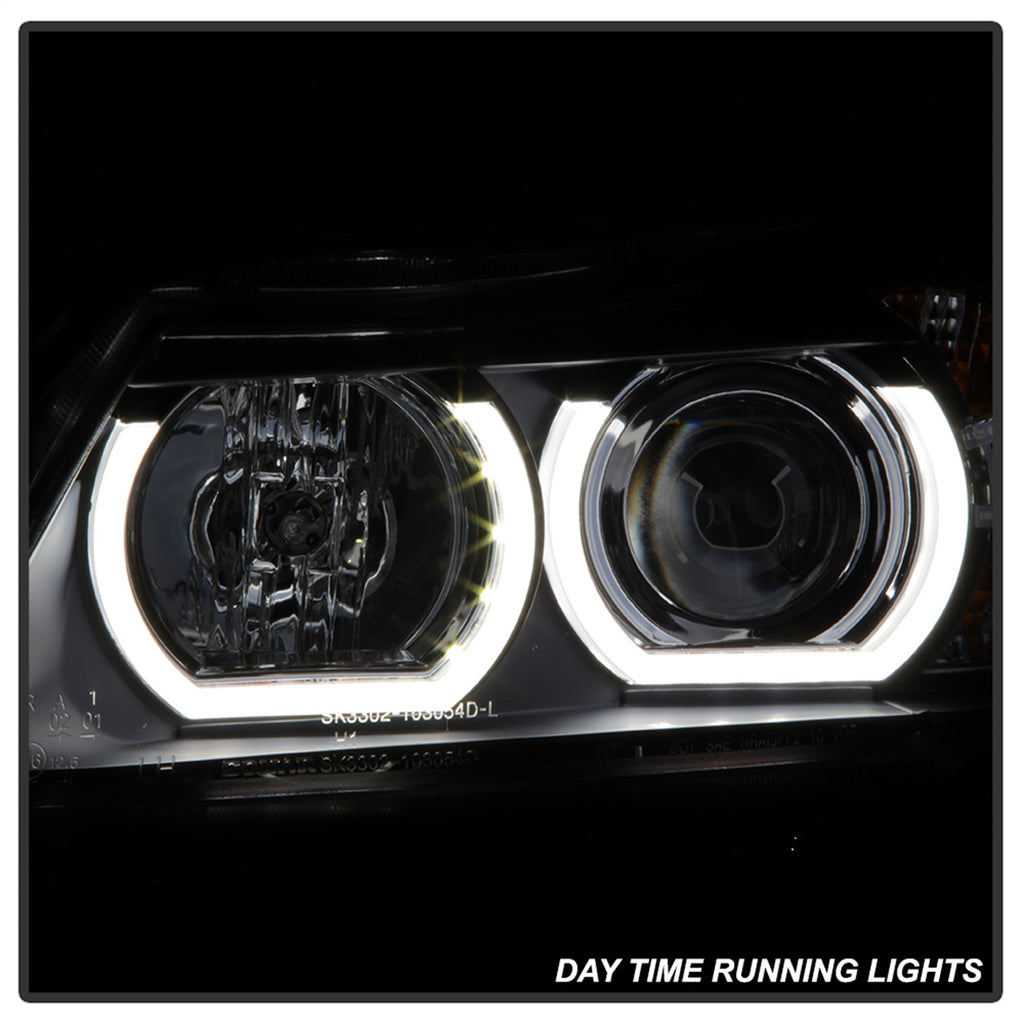 Spyder Auto 5083432 LBDRL Projector Headlights for Select BMW 323i, BMW 325i, BMW 325xi, BMW 328i, BMW 328xi, BMW 330i, BMW 330xi, BMW 335i, BMW 335xi, BMW M3