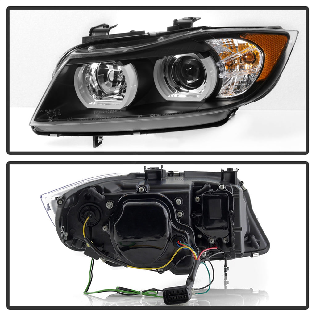 Spyder Auto 5083432 LBDRL Projector Headlights for Select BMW 323i, BMW 325i, BMW 325xi, BMW 328i, BMW 328xi, BMW 330i, BMW 330xi, BMW 335i, BMW 335xi, BMW M3
