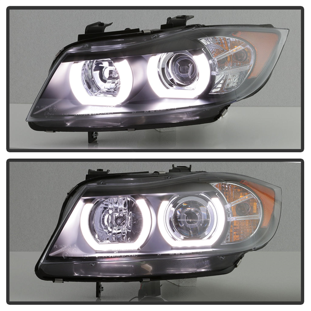 Spyder Auto 5083432 LBDRL Projector Headlights for Select BMW 323i, BMW 325i, BMW 325xi, BMW 328i, BMW 328xi, BMW 330i, BMW 330xi, BMW 335i, BMW 335xi, BMW M3