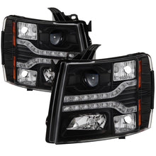Load image into Gallery viewer, Spyder Auto 5083524 DRL LED Projector Headlights for Select Chevrolet Silverado 1500, Chevrolet Silverado HD, Chevrolet Silverado HD