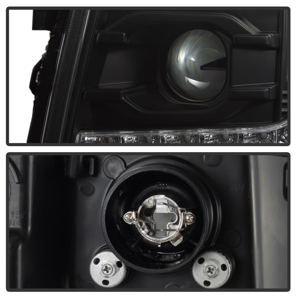 Spyder Auto 5083524 DRL LED Projector Headlights for Select Chevrolet Silverado 1500, Chevrolet Silverado HD, Chevrolet Silverado HD