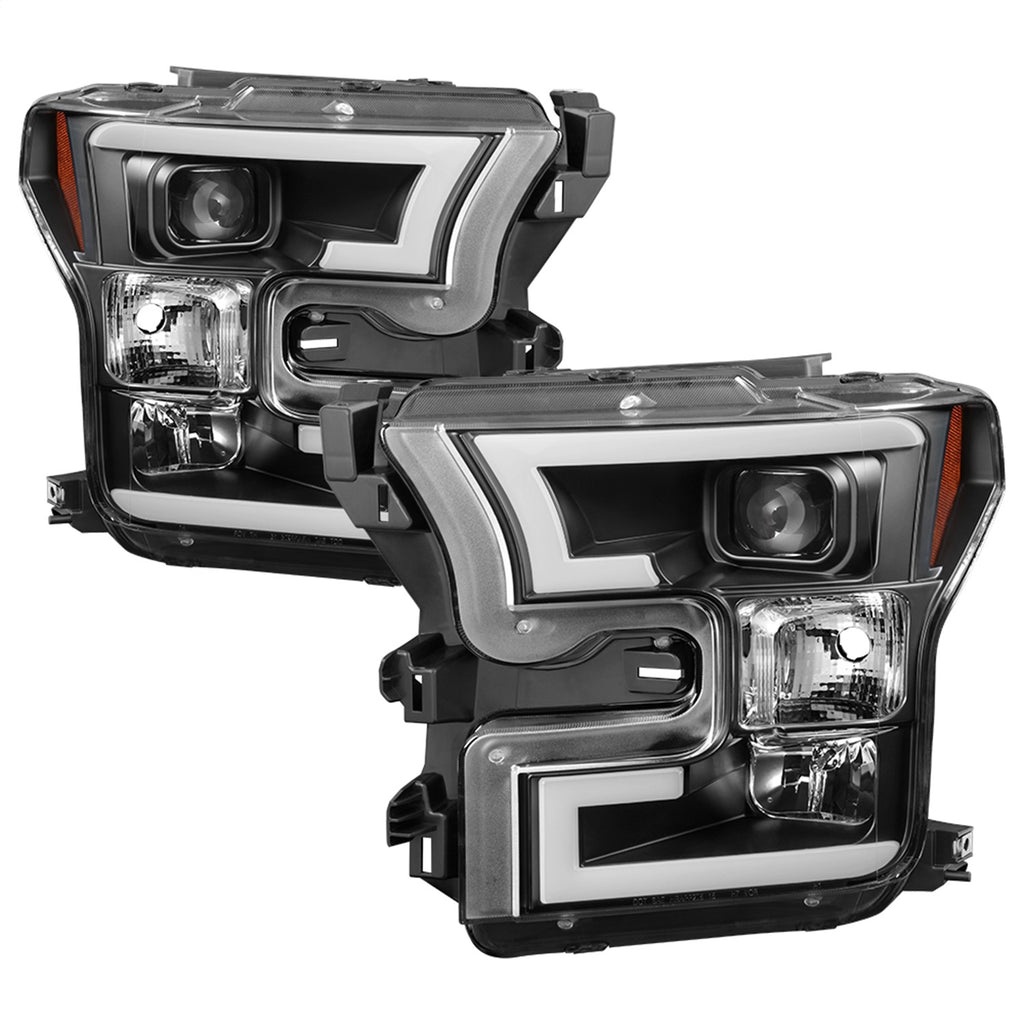 Spyder Auto 5083531 DRL LED Projector Headlights for Select Ford F-150