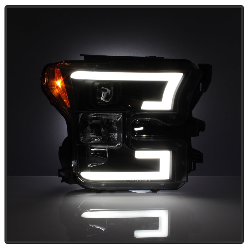 Spyder Auto 5083531 DRL LED Projector Headlights for Select Ford F-150