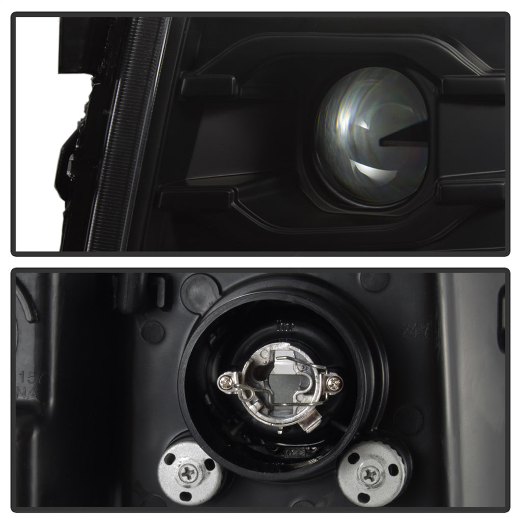Spyder Auto 5083609 DRL LED Projector Headlights for Select Chevrolet Silverado 1500, Chevrolet Silverado HD, Chevrolet Silverado HD