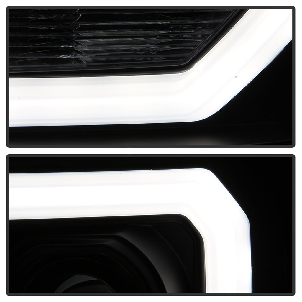Spyder Auto 5083630 Light Bar DRL LED Projector Headlights for Select GMC Sierra 1500, GMC Sierra HD, GMC Sierra HD