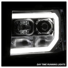 Load image into Gallery viewer, Spyder Auto 5083647 Light Bar DRL LED Projector Headlights for Select GMC Sierra 1500, GMC Sierra HD, GMC Sierra HD