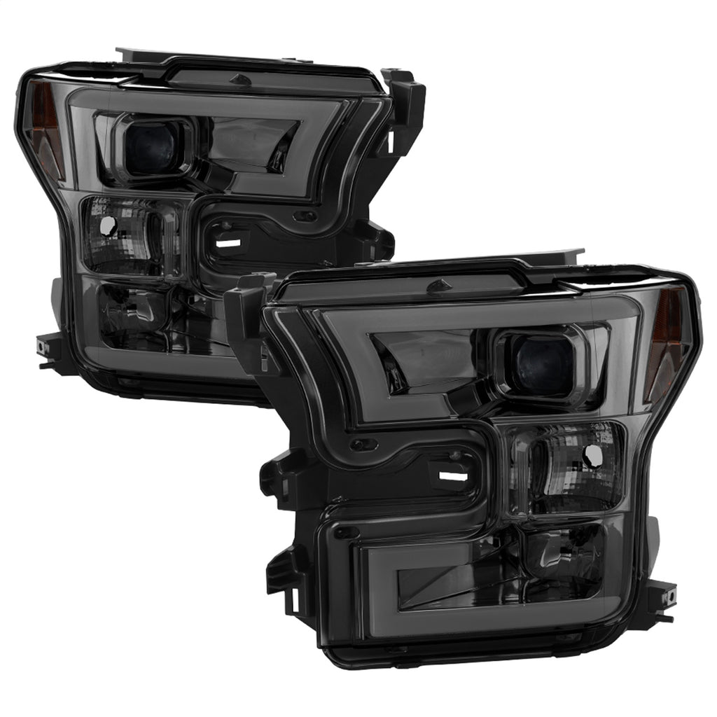 Spyder Auto 5083678 DRL LED Projector Headlights for Select Ford F-150