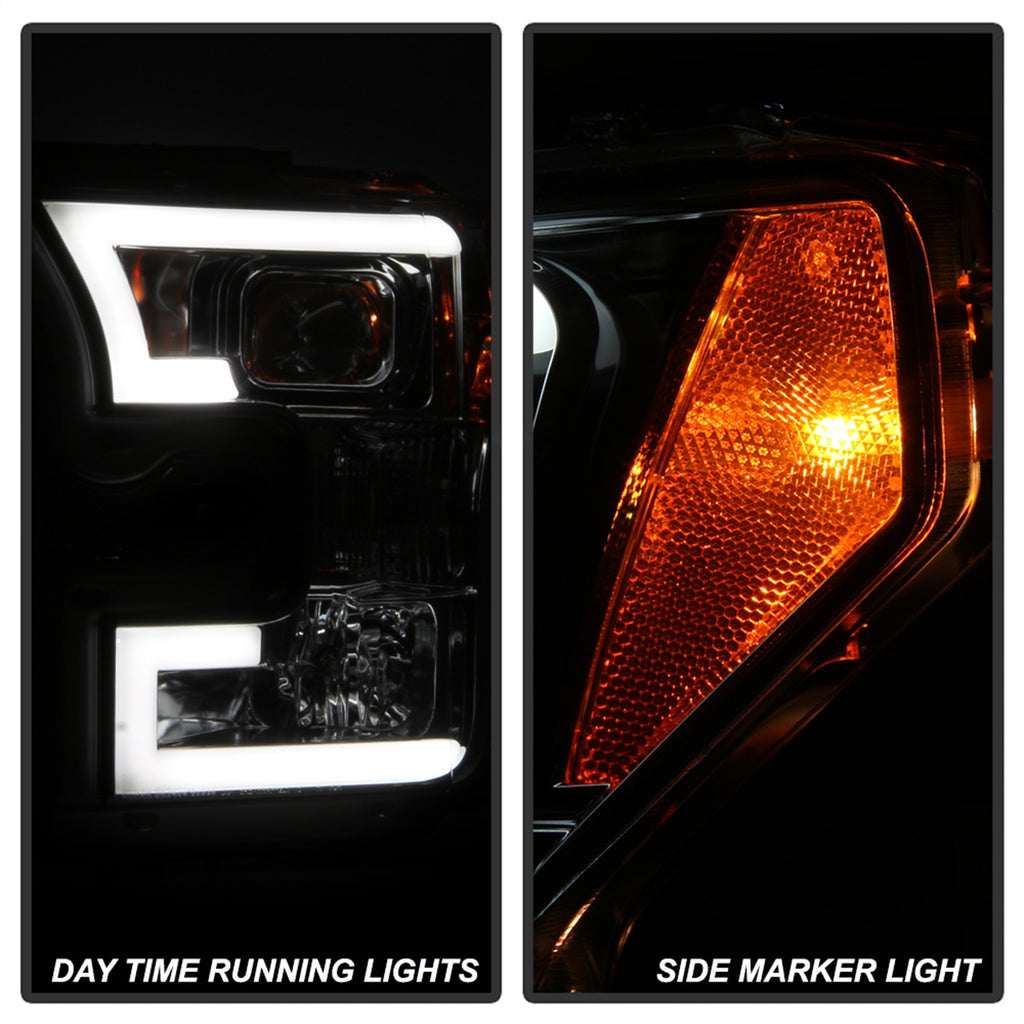 Spyder Auto 5083678 DRL LED Projector Headlights for Select Ford F-150