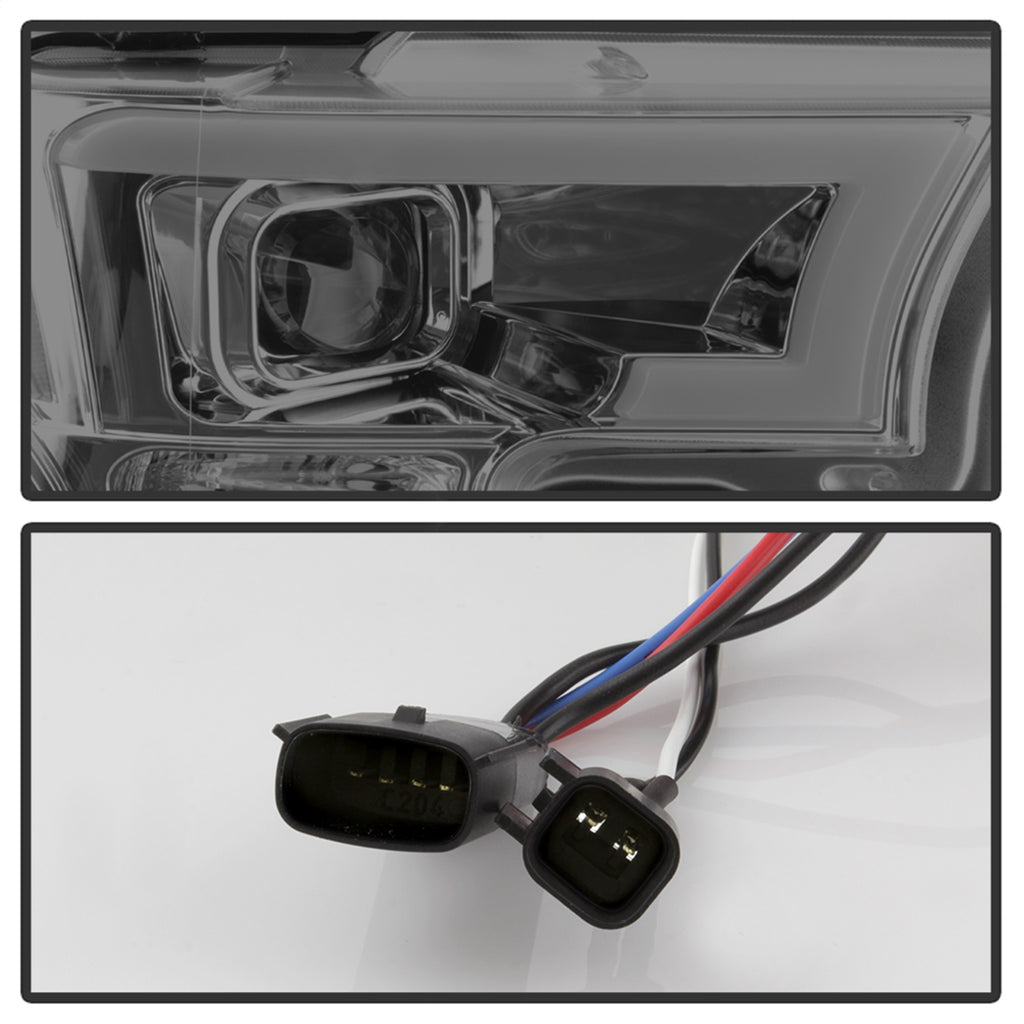 Spyder Auto 5083678 DRL LED Projector Headlights for Select Ford F-150