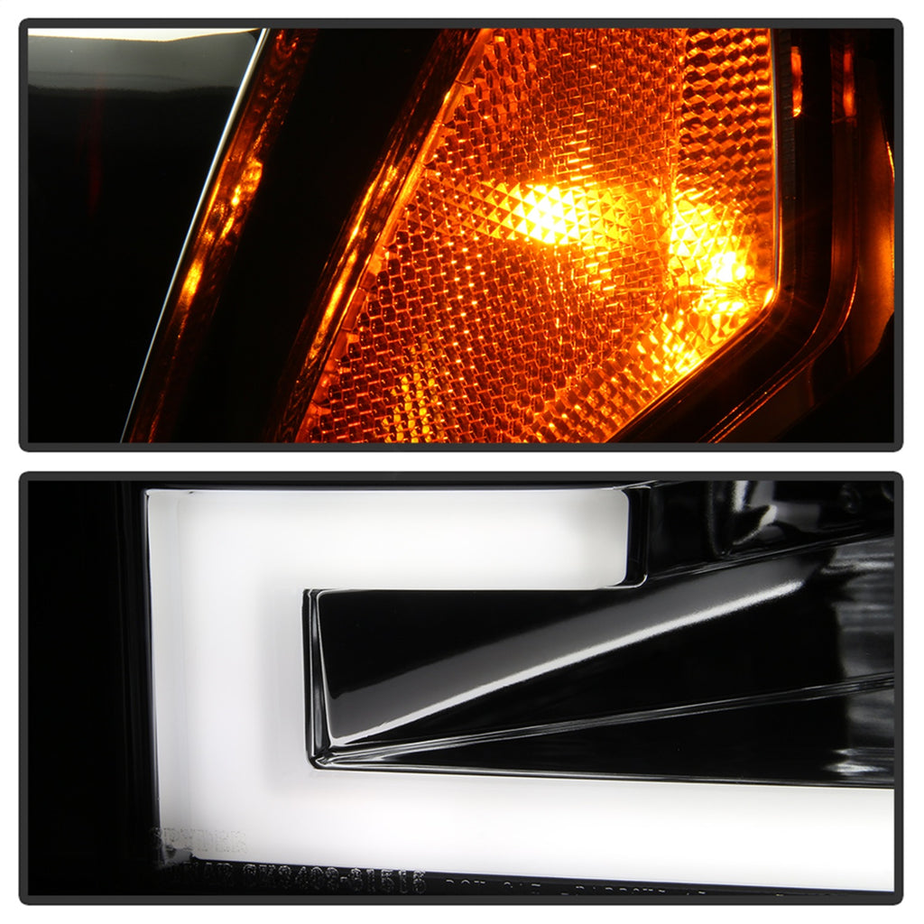 Spyder Auto 5083678 DRL LED Projector Headlights for Select Ford F-150