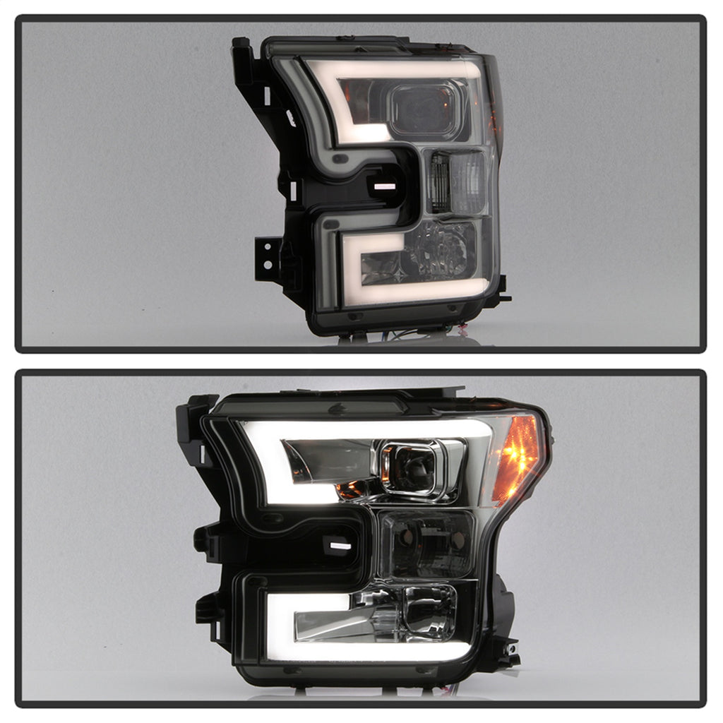 Spyder Auto 5083678 DRL LED Projector Headlights for Select Ford F-150