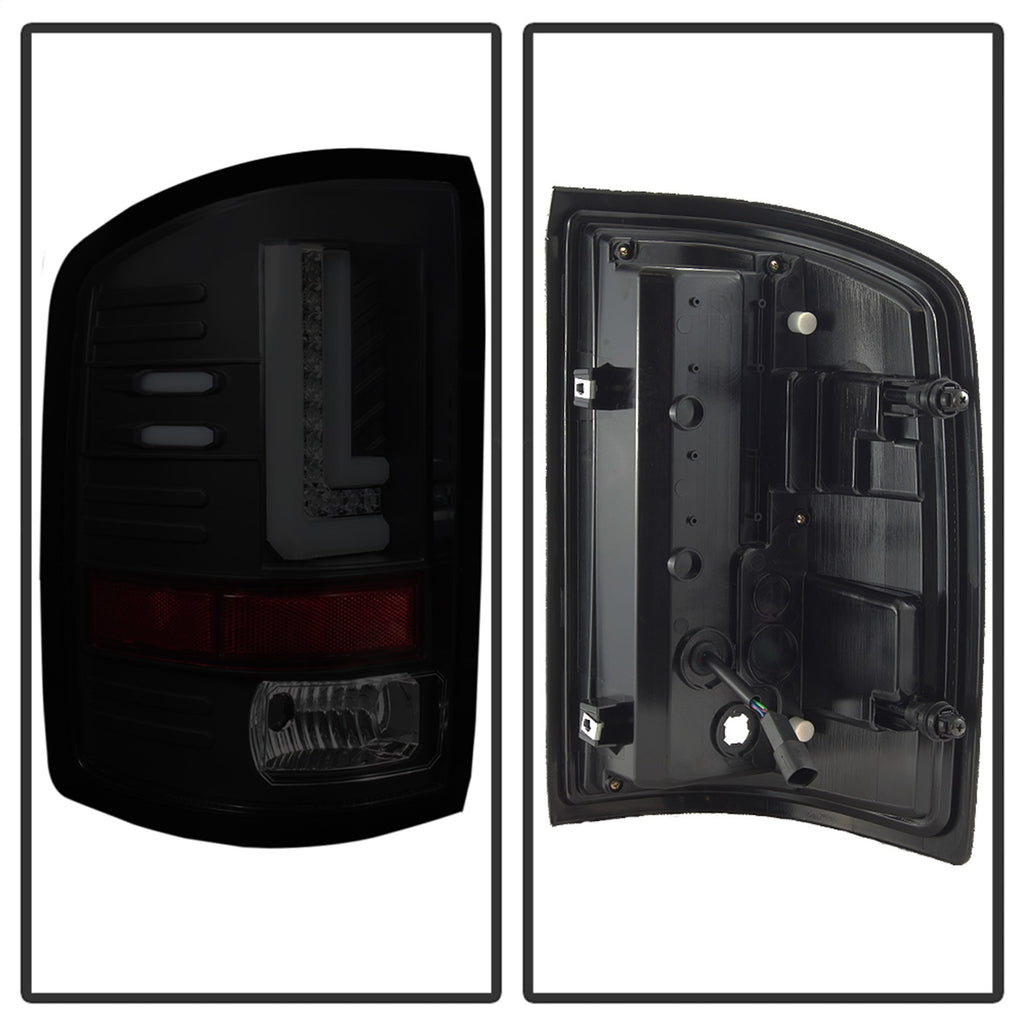 Spyder Auto 5083784 Light Bar LED Tail Lights for Select GMC Sierra 1500, GMC Sierra HD, GMC Sierra HD