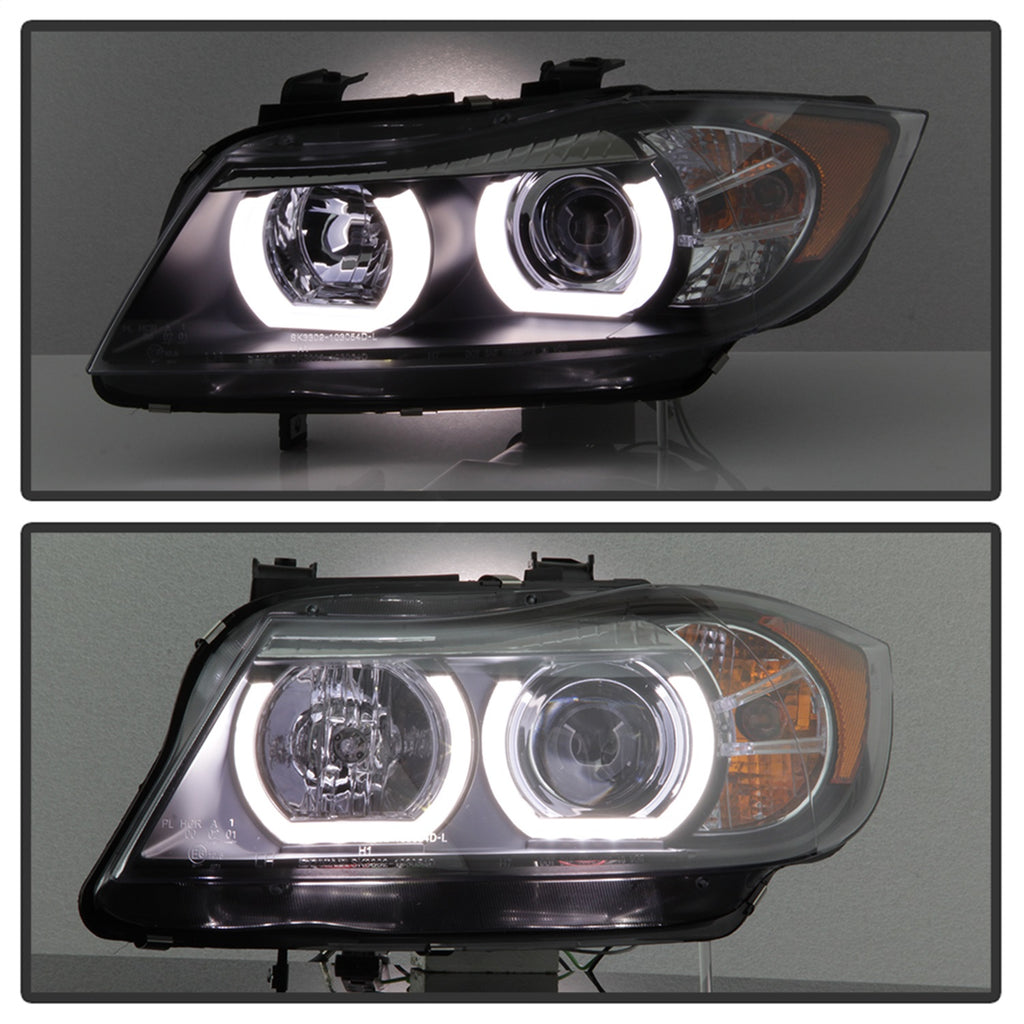 Spyder Auto 5083852 DRL LED Projector Headlights for Select BMW 323i, BMW 325i, BMW 325xi, BMW 328i, BMW 328xi, BMW 330i, BMW 330xi, BMW 335i, BMW 335xi