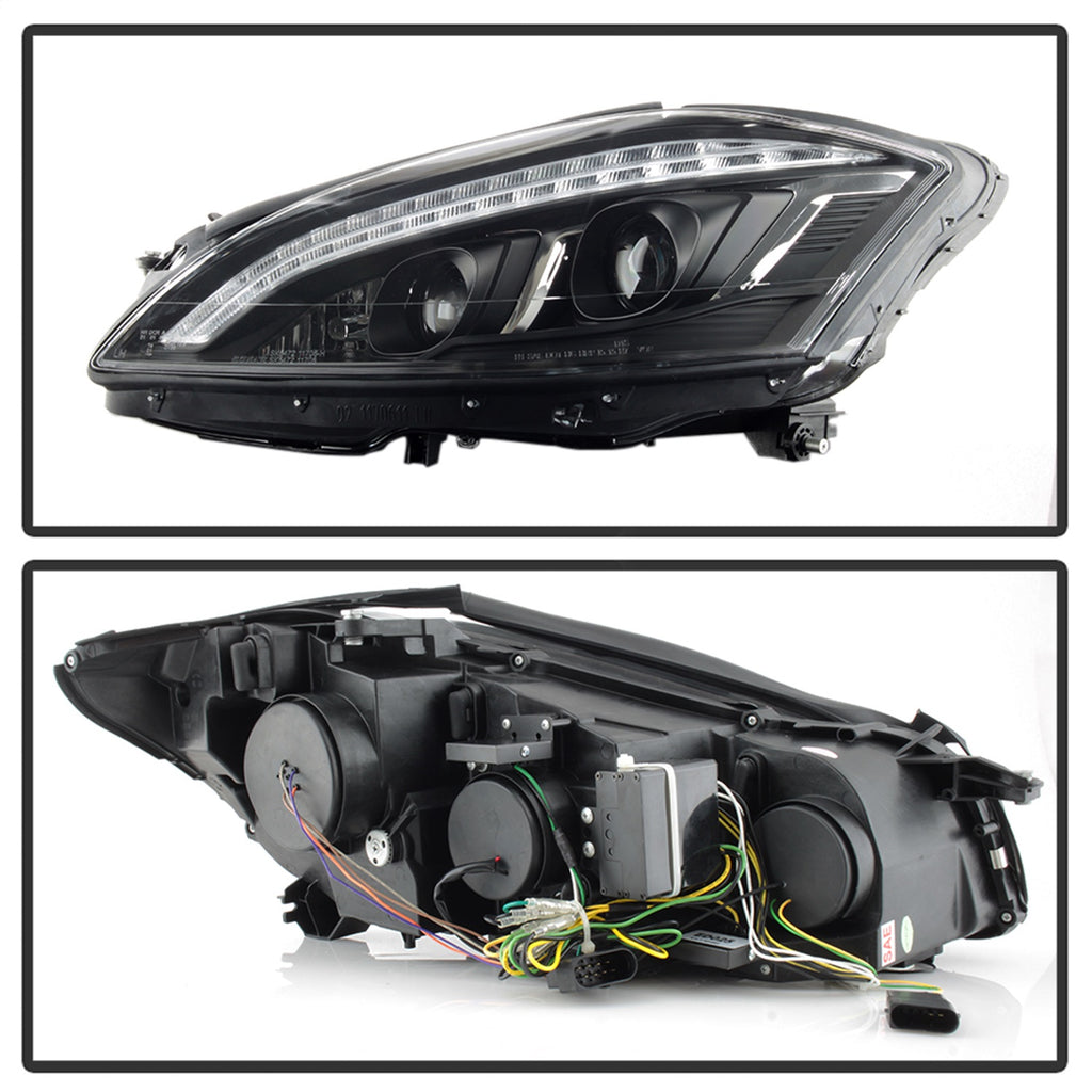 Spyder Auto 5083890 DRL LED Projector Headlights for Select Mercedes-Benz S450, Mercedes-Benz S550, Mercedes-Benz S600