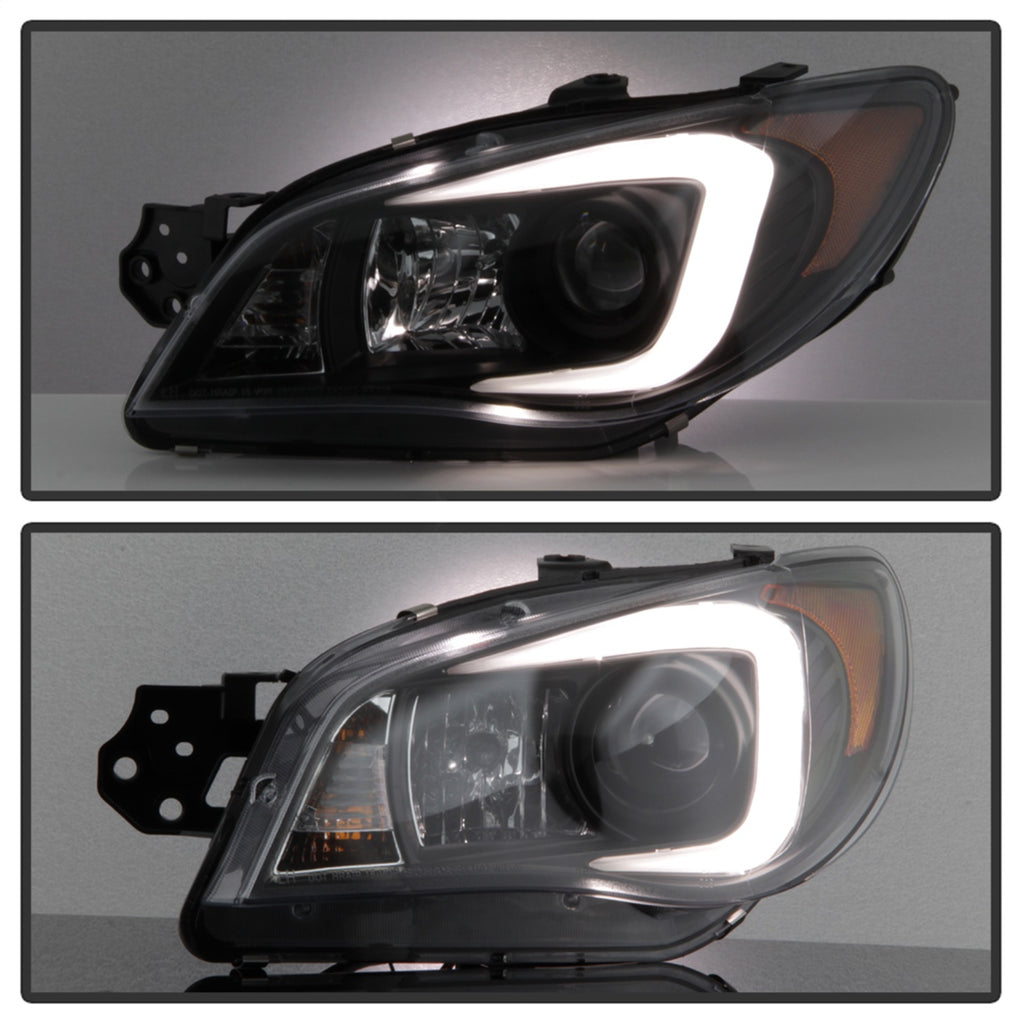 Spyder Auto 5083913 DRL LED Projector Headlights for Select Subaru Impreza