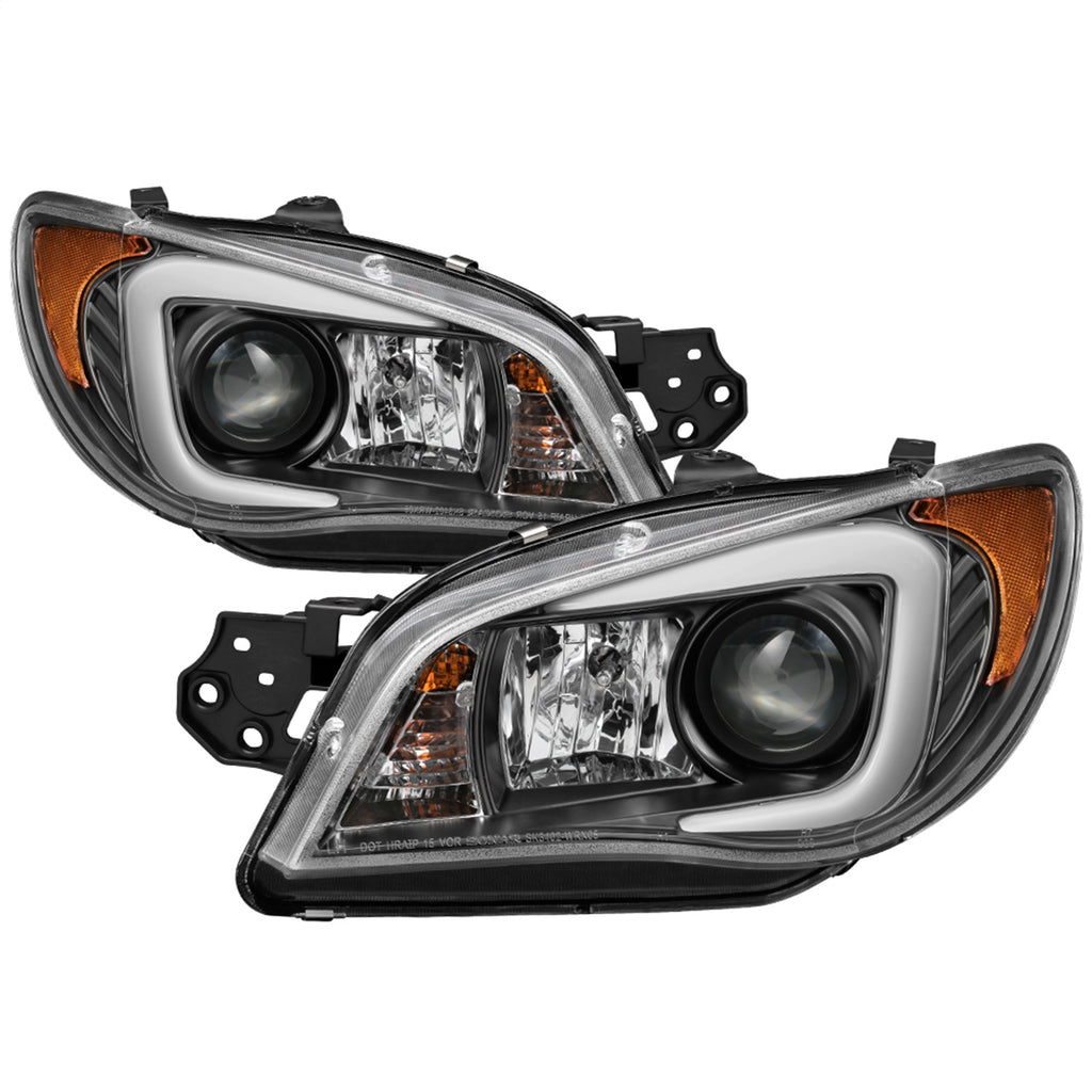 Spyder Auto 5083920 Halo DRL LED Projector Headlight for Select Subaru Impreza