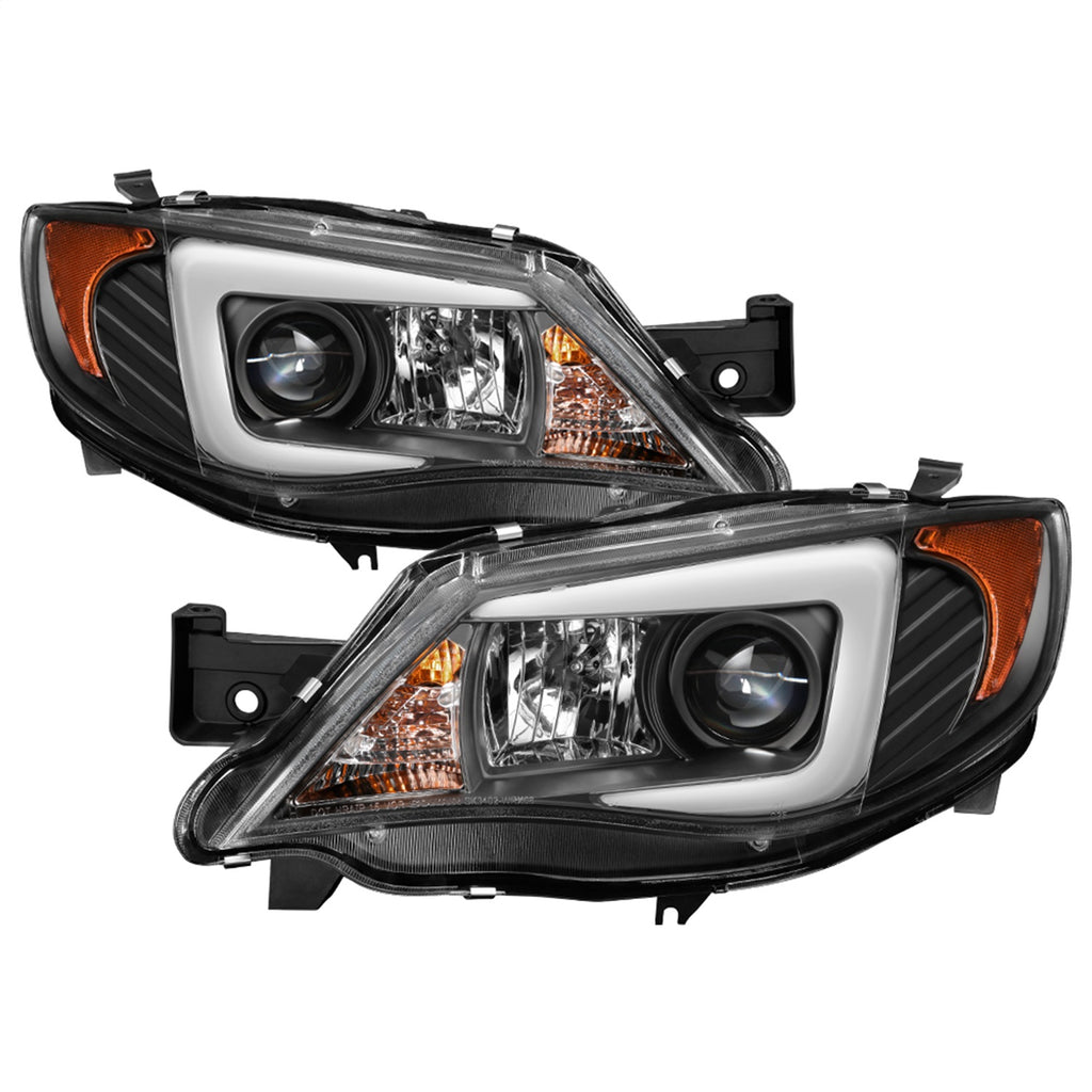 Spyder Auto 5083937 DRL LED Projector Headlights for Select Subaru Impreza