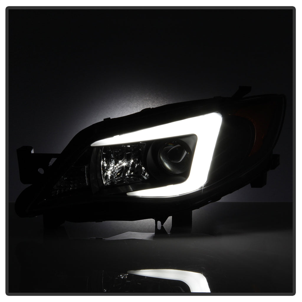 Spyder Auto 5083944 Halo DRL LED Projector Headlight for Select Subaru Impreza