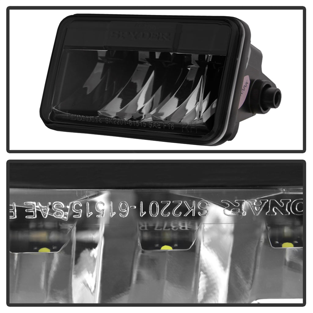 Spyder Auto 5083975 LED Fog Lights for Select Ford F-150