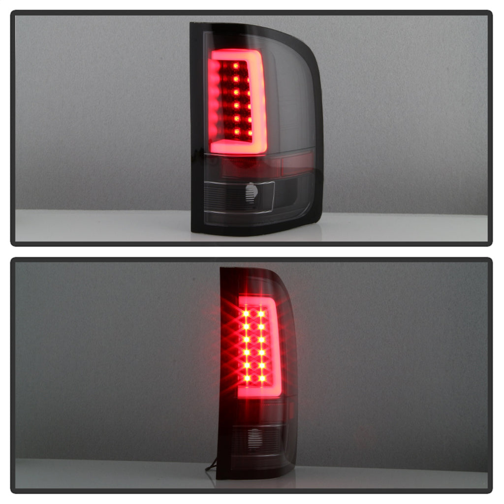 Spyder Auto 5084088 Light Bar LED Tail Lights for Select Chevrolet Silverado 1500, Chevrolet Silverado HD, Chevrolet Silverado HD