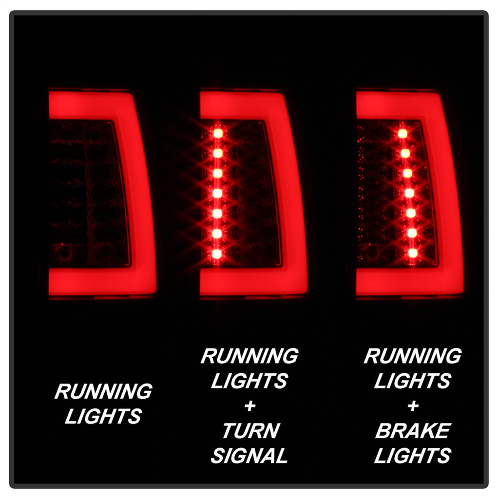 Spyder Auto 5084156 Light Bar LED Tail Lights for Select Chevrolet Suburban 1500, Chevrolet Suburban 2500, Chevrolet Tahoe, GMC Yukon, GMC Yukon XL