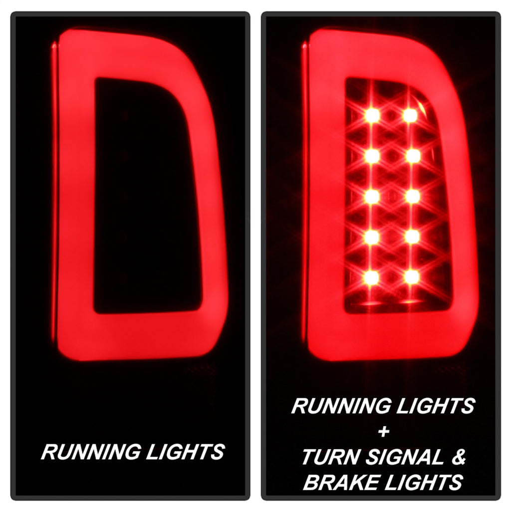 Spyder Auto 5084231 Light Bar LED Tail Lights for Select Ford F-150, Ford F-150 Heritage, Ford F-250, Ford F-250 Super Duty, Ford F-350 Super Duty, Ford F-450 Super Duty, Ford F-550 Super Duty