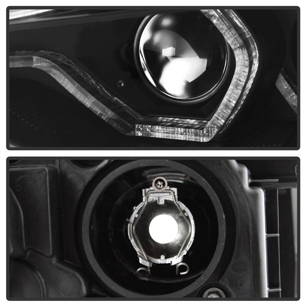 Spyder Auto 5084347 DRL LED Projector Headlights for Select BMW 320i, BMW 320i xDrive, BMW 328d, BMW 328d xDrive, BMW 328i, BMW 328i xDrive, BMW 335i, BMW 335i xDrive