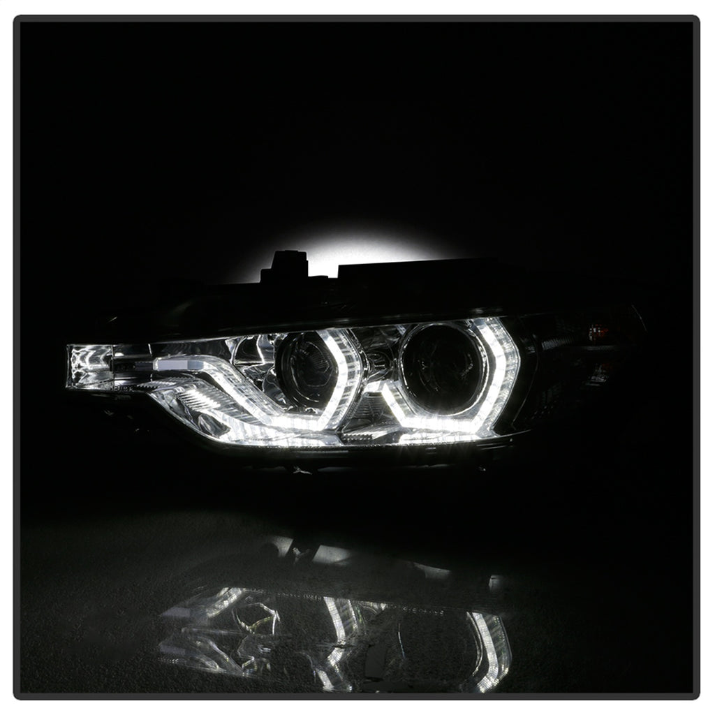 Spyder Auto 5084354 DRL LED Projector Headlights for Select BMW 320i, BMW 320i xDrive, BMW 328d, BMW 328d xDrive, BMW 328i, BMW 328i xDrive, BMW 335i, BMW 335i xDrive