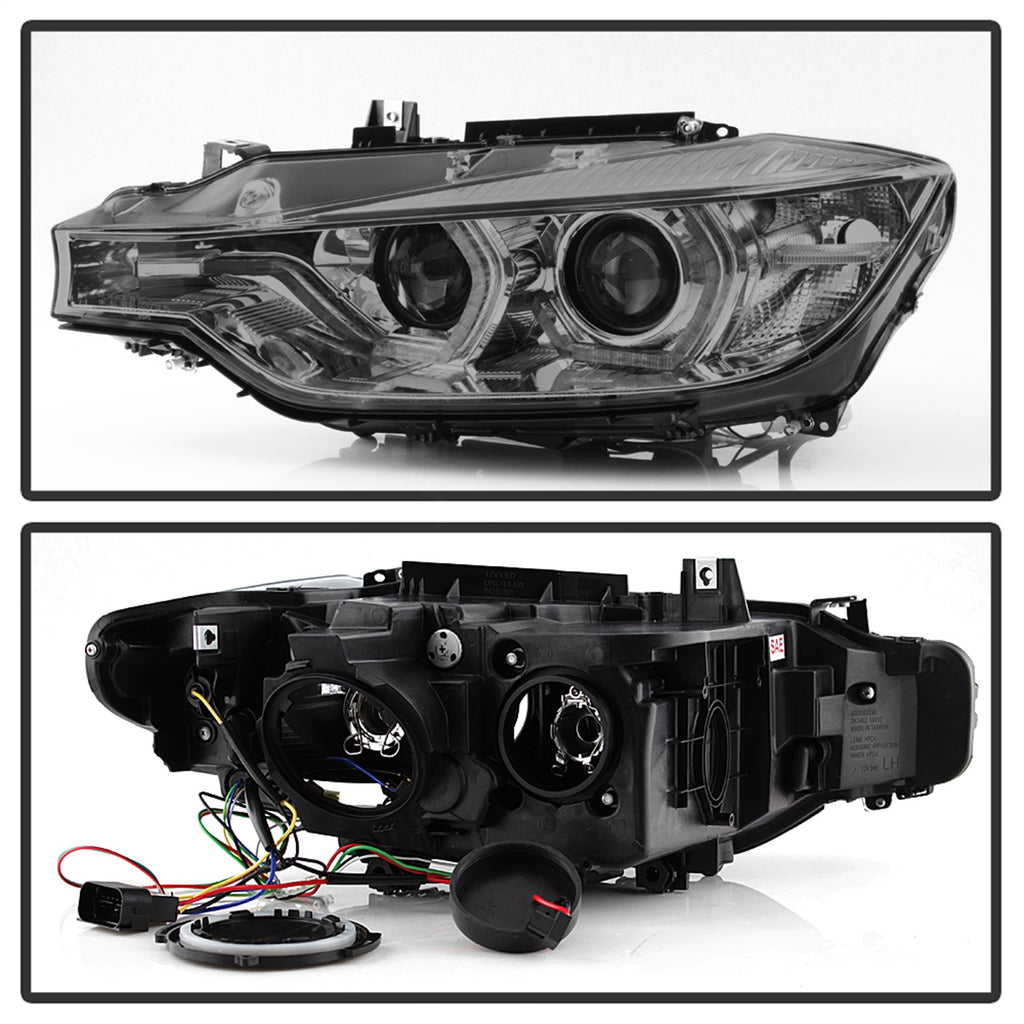 Spyder Auto 5084361 DRL LED Projector Headlights for Select BMW 320i, BMW 320i xDrive, BMW 328d, BMW 328d xDrive, BMW 328i, BMW 328i xDrive, BMW 335i, BMW 335i xDrive