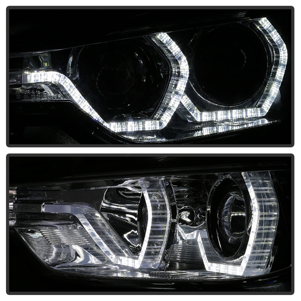 Spyder Auto 5084361 DRL LED Projector Headlights for Select BMW 320i, BMW 320i xDrive, BMW 328d, BMW 328d xDrive, BMW 328i, BMW 328i xDrive, BMW 335i, BMW 335i xDrive
