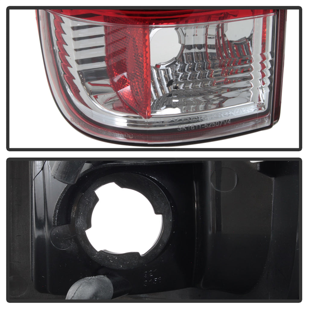 Spyder Auto 5084453 Light Bar LED Tail Lights for Select Ford F-150, Ford F-150 Heritage, Ford F-250, Ford F-250 Super Duty, Ford F-350 Super Duty, Ford F-450 Super Duty, Ford F-550 Super Duty