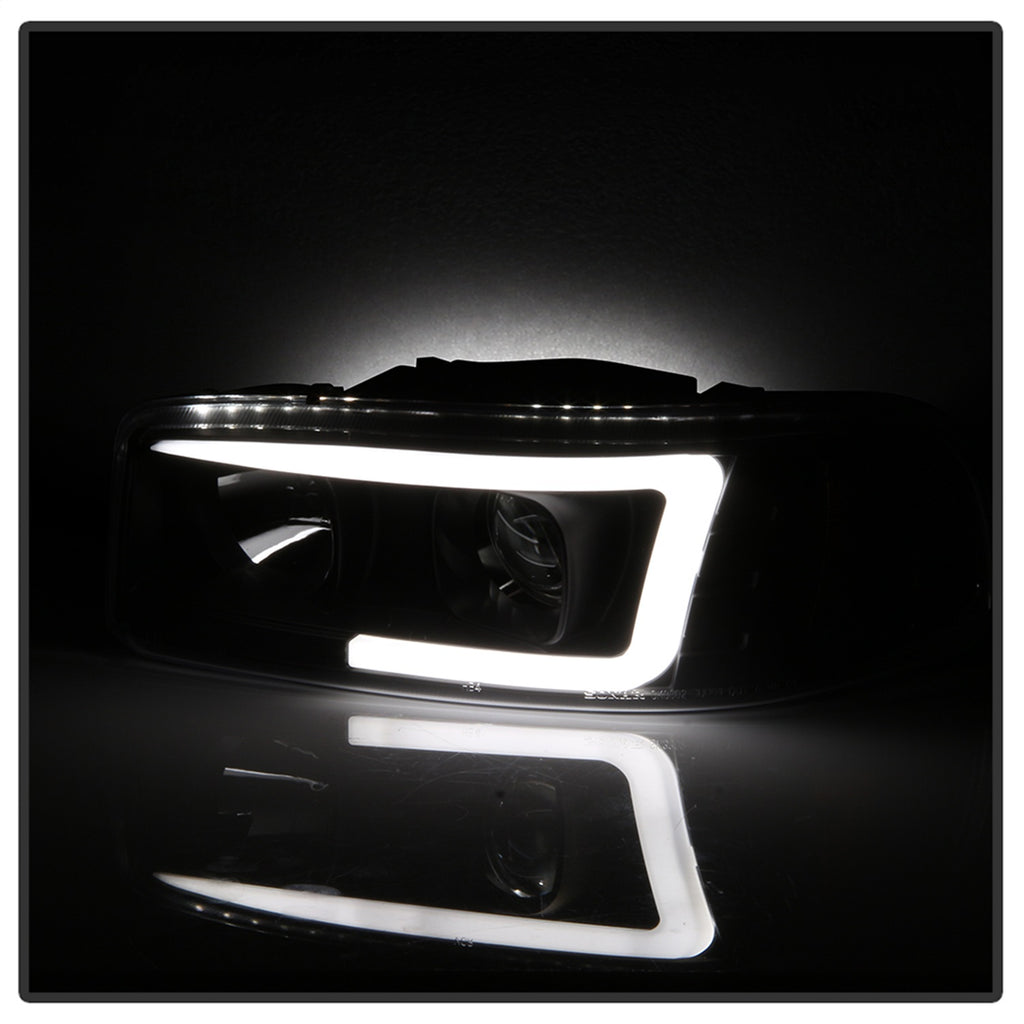 Spyder Auto 5084521 Projector Headlights for Select GMC Sierra 1500, GMC Sierra Classic, GMC Sierra HD, GMC Sierra 2500, GMC Sierra HD, GMC Sierra 3500, GMC Yukon, GMC Yukon XL 1500, GMC Yukon XL