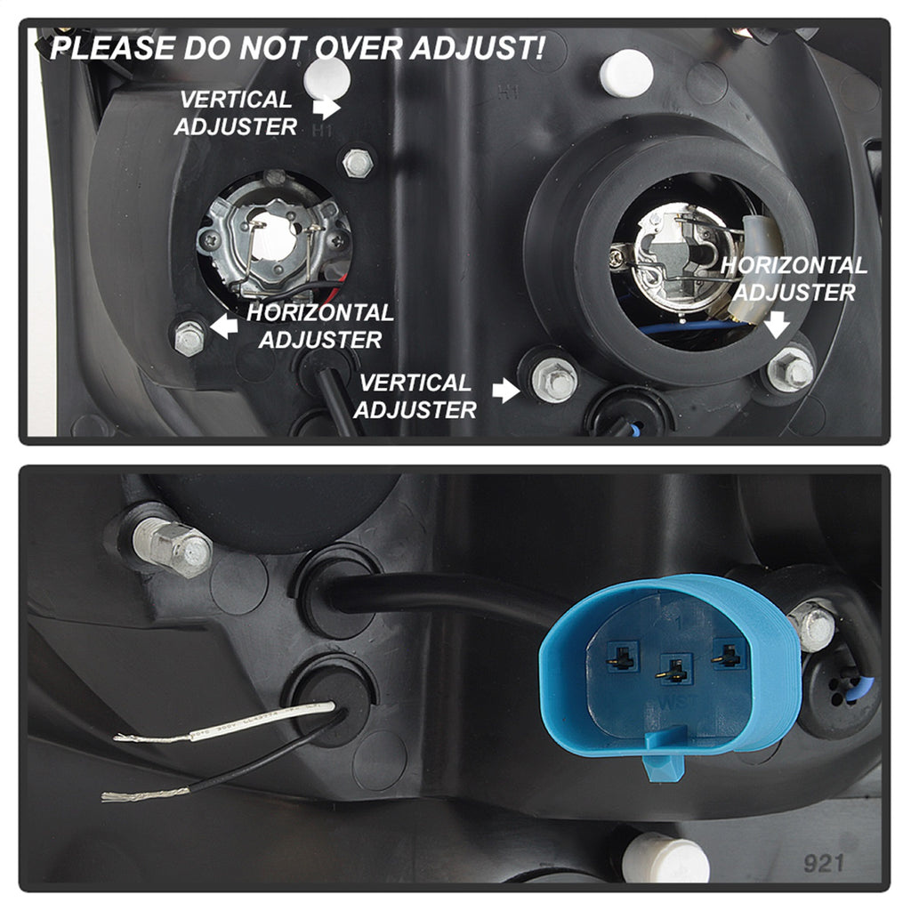 Spyder Auto 5084675 Projector Headlights for Select Ford Excursion, Ford F-250 Super Duty