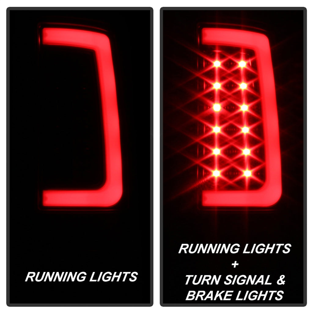 Spyder Auto 5084743 Light Bar LED Tail Lights for Select GMC Sierra 1500, GMC Sierra HD, GMC Sierra HD