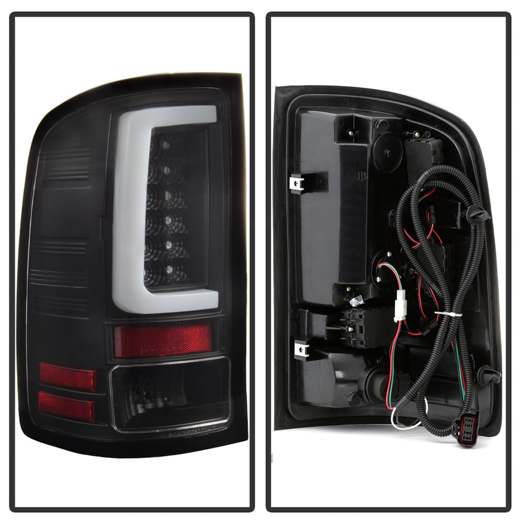 Spyder Auto 5084743 Light Bar LED Tail Lights for Select GMC Sierra 1500, GMC Sierra HD, GMC Sierra HD