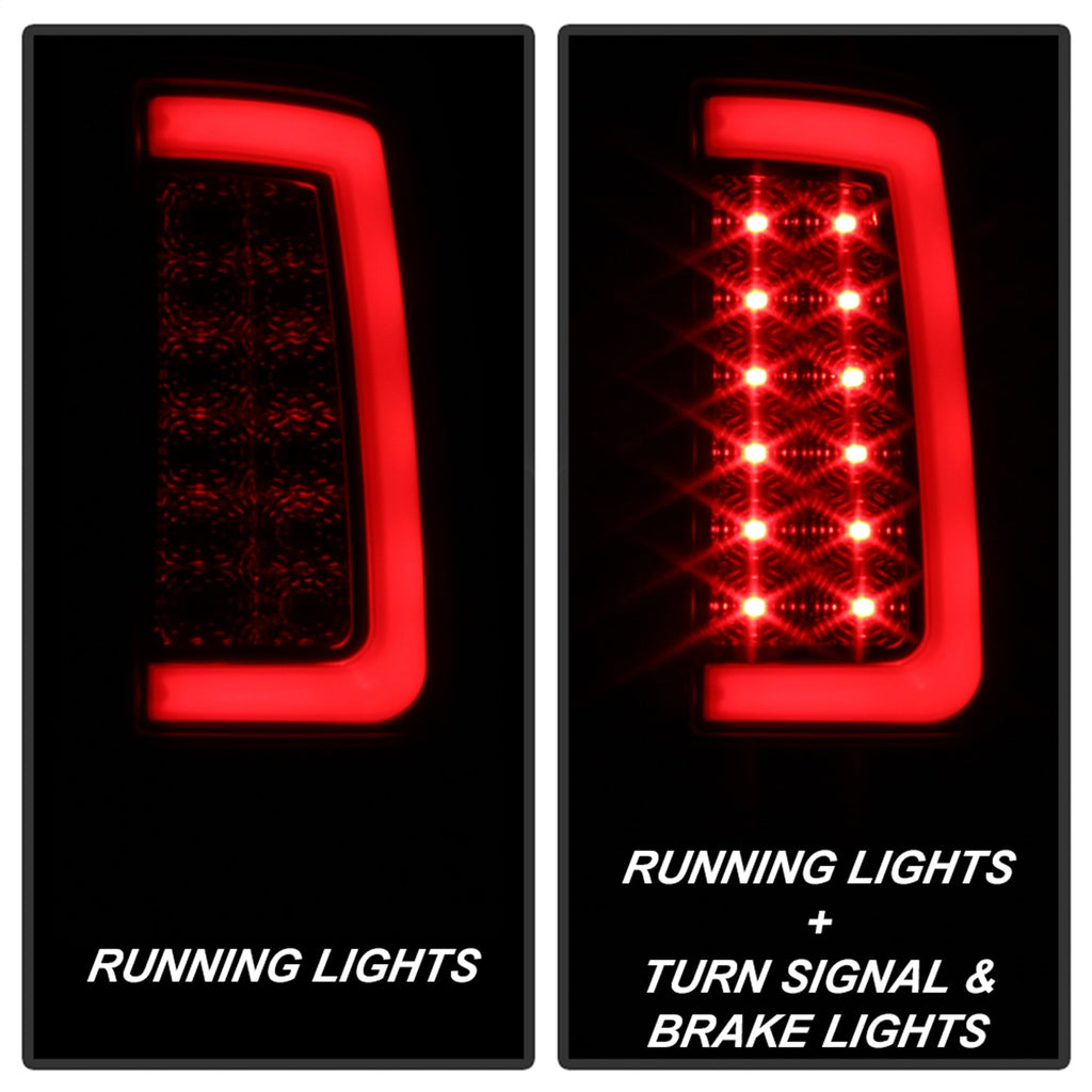 Spyder Auto 5084750 Light Bar LED Tail Lights for Select GMC Sierra 1500, GMC Sierra HD, GMC Sierra HD