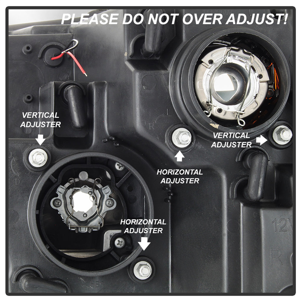 Spyder Auto 5084811 Projector Headlights for Select Dodge Ram 1500, Dodge Ram 2500, Dodge Ram 3500, Ram 1500, Ram 2500, Ram