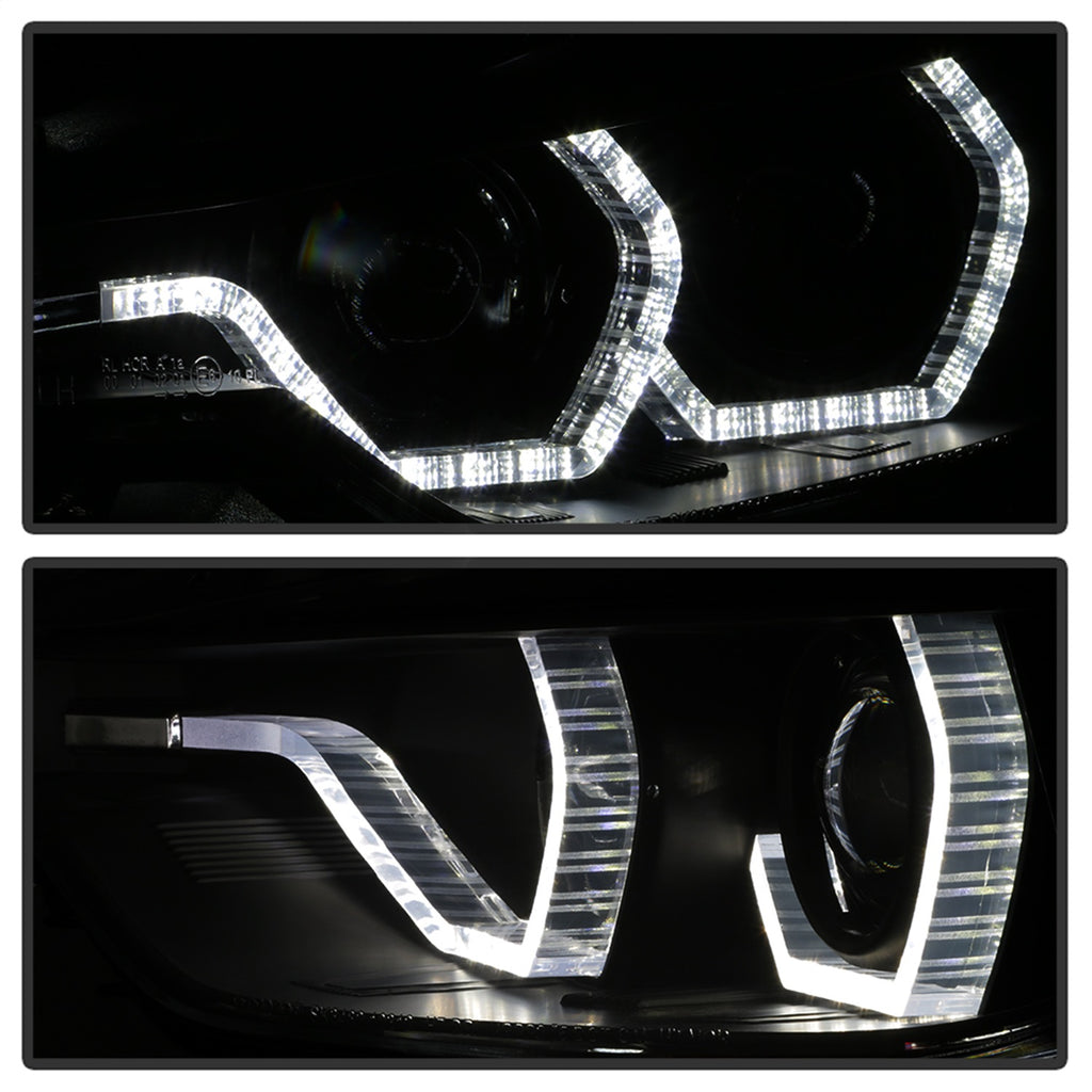 Spyder Auto 5085047 DRL LED Projector Headlights for Select BMW 320i, BMW 320i xDrive, BMW 328d, BMW 328d xDrive, BMW 328i, BMW 328i xDrive, BMW 335i, BMW 335i xDrive