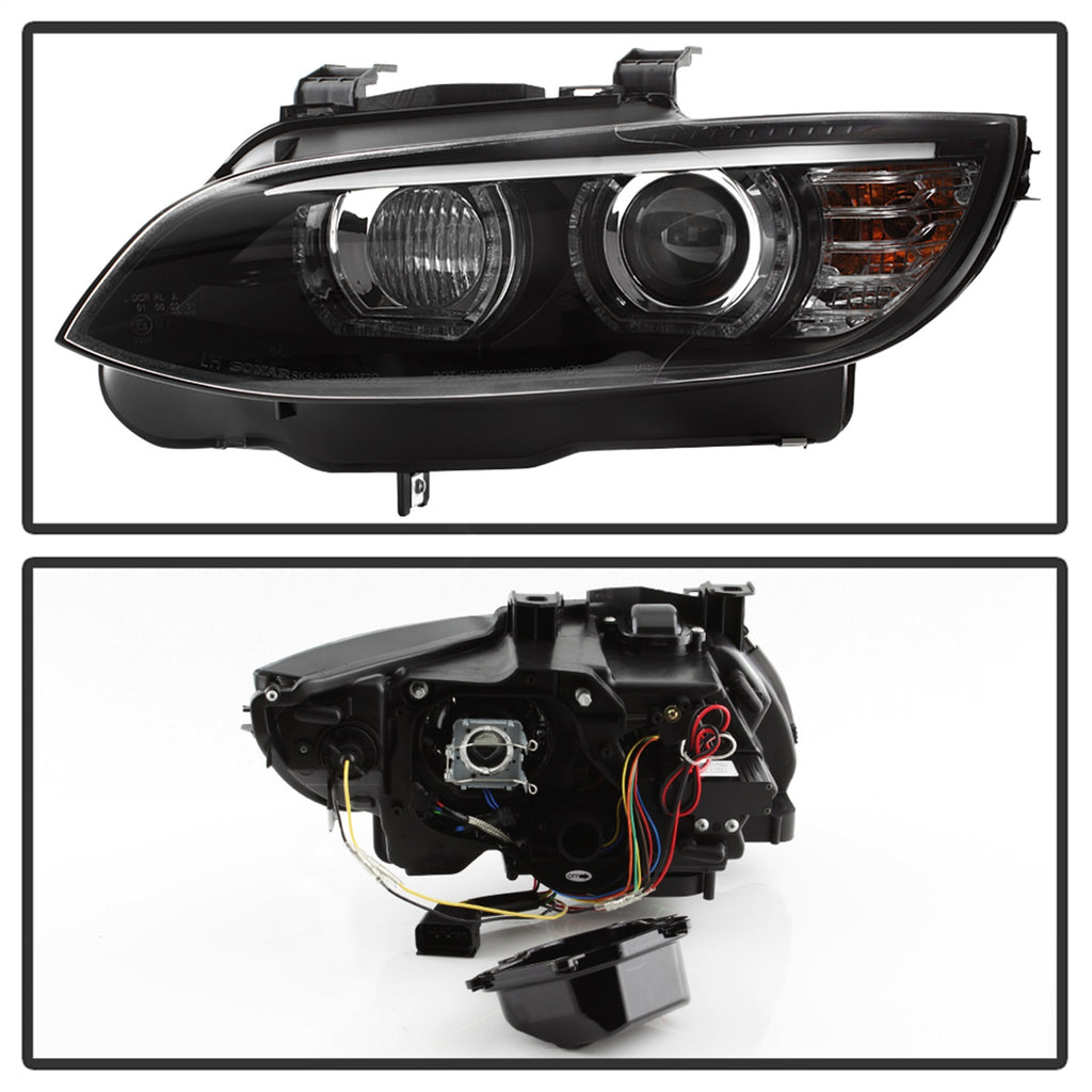 Spyder Auto 5085184 DRL LED Projector Headlights for Select BMW 328i, BMW 328i xDrive, BMW 328xi, BMW 335i, BMW 335i xDrive, BMW 335xi