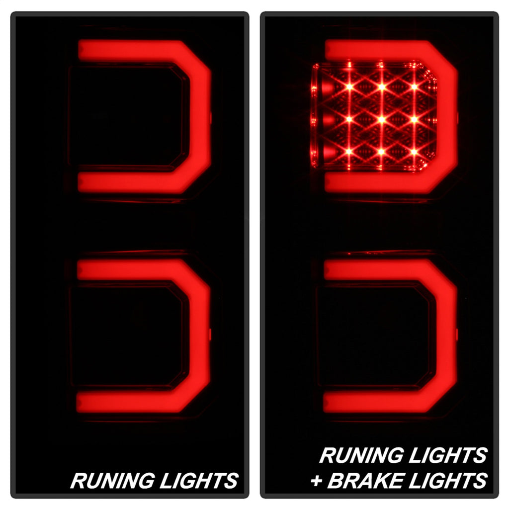 Spyder Auto 5085443 Light Bar LED Tail Lights for Select Toyota Tundra