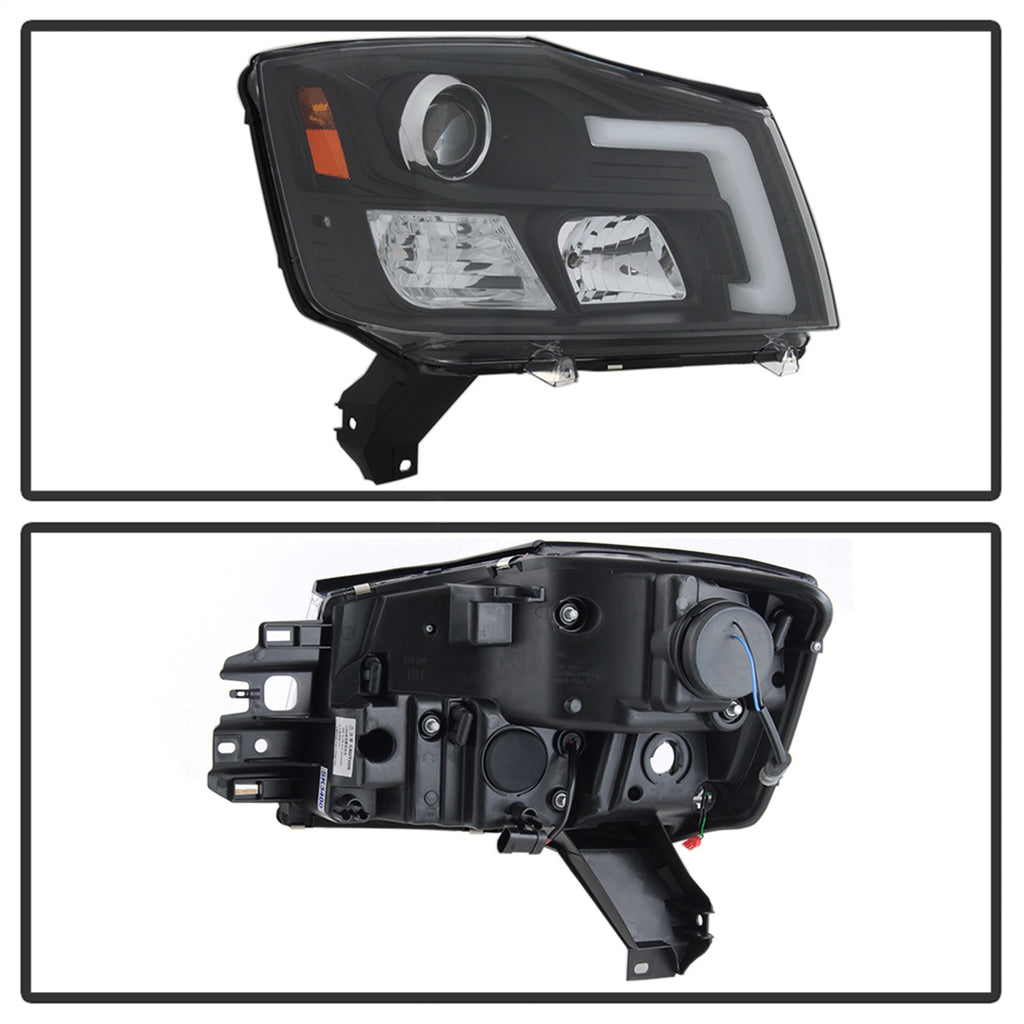 Spyder Auto 5085504 Projector Headlights for Select Nissan Armada, Nissan Pathfinder Armada, Nissan TITAN