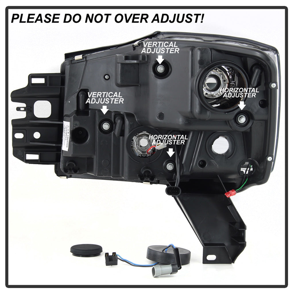 Spyder Auto 5085504 Projector Headlights for Select Nissan Armada, Nissan Pathfinder Armada, Nissan TITAN