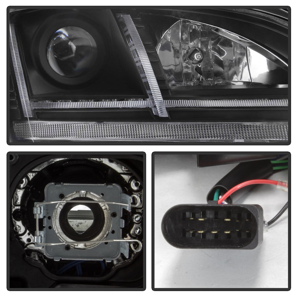 Spyder Auto 5085542 Projector Headlights for Select Audi TT, Audi TT Quattro, Audi TT RS Quattro, Audi TTS Quattro
